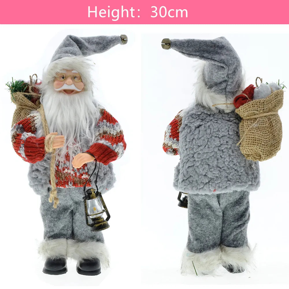 Christmas and New Year 2025 Santa Claus Doll