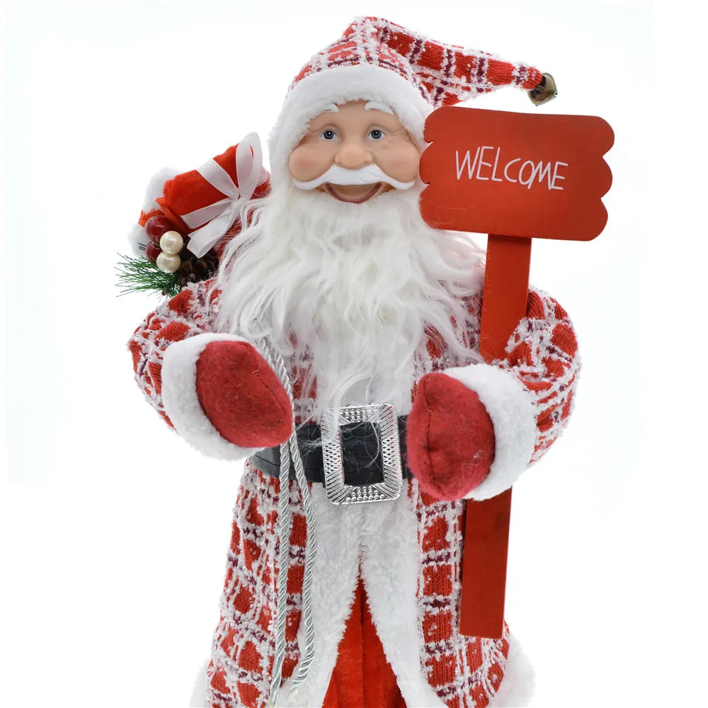 Christmas and New Year 2025 Santa Claus Doll