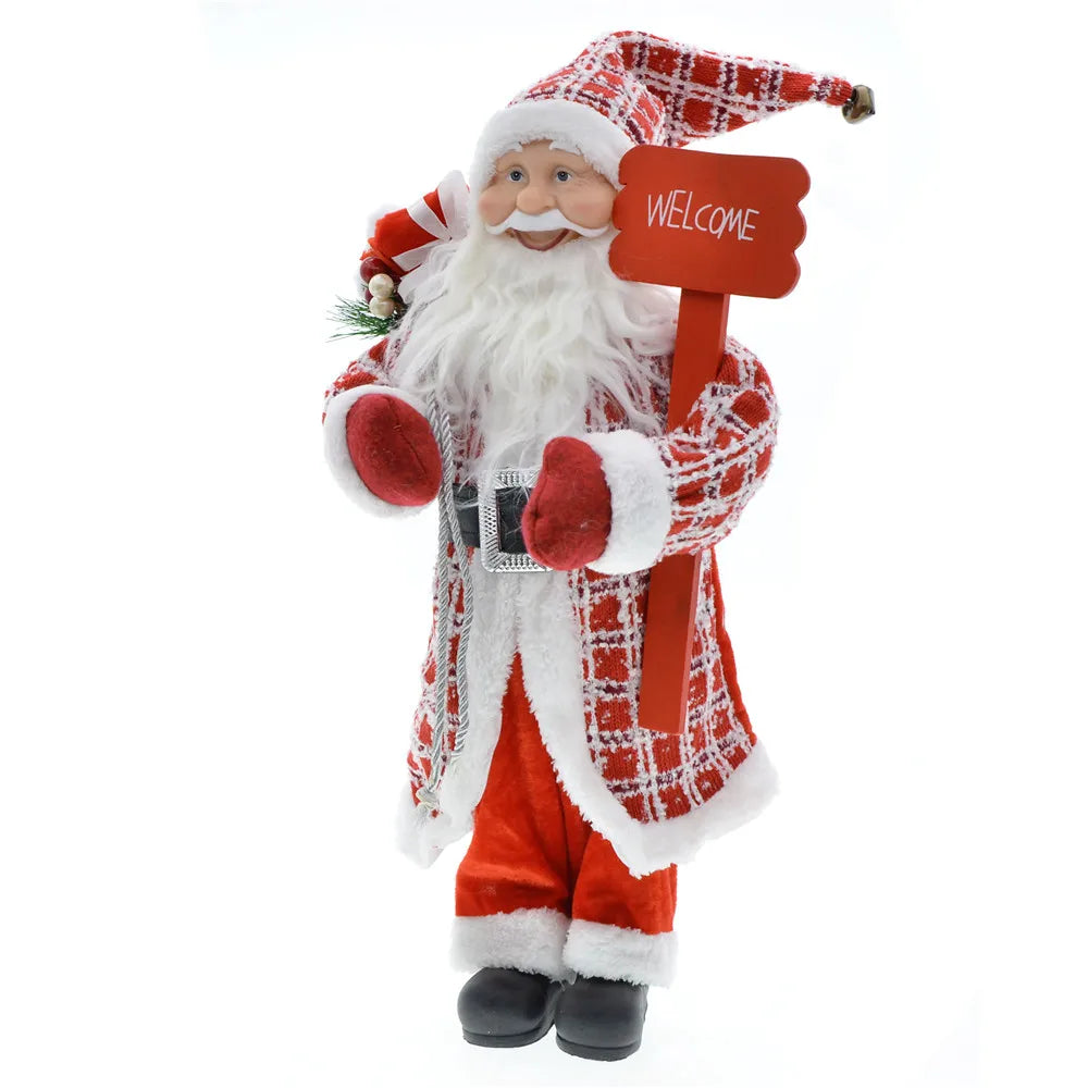 Christmas and New Year 2025 Santa Claus Doll