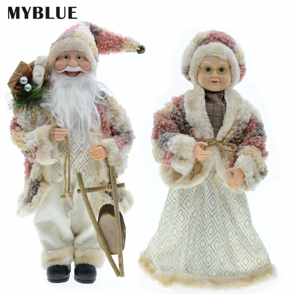 Christmas and New Year 2025 Santa Claus Doll