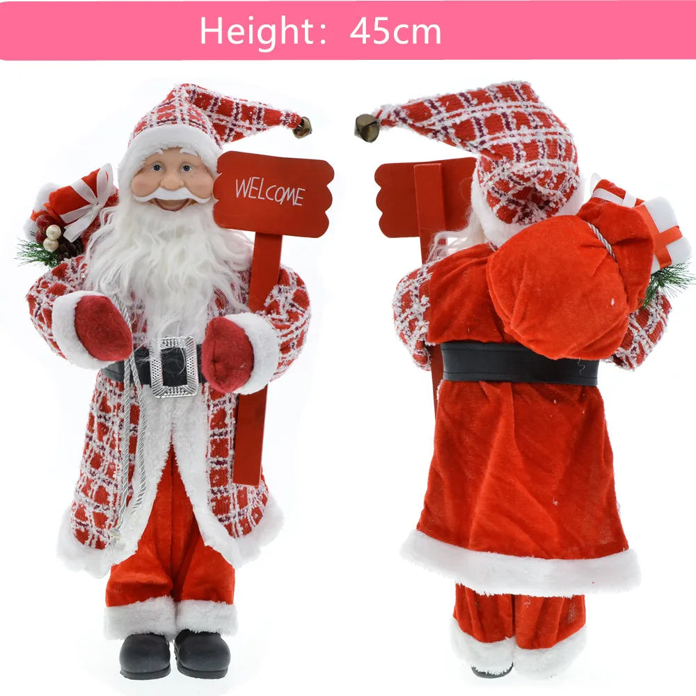 Christmas and New Year 2025 Santa Claus Doll