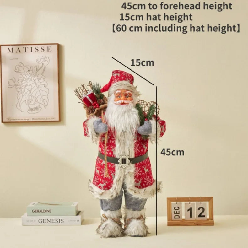 Santa Claus doll, amazing Christmas decoration and the perfect gift for 2024!