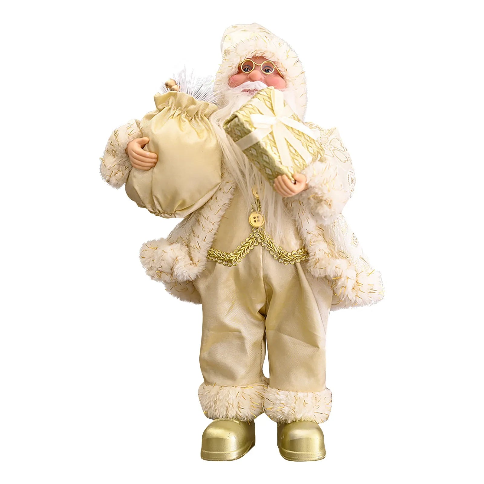 Christmas with Elegance and Magic: Exclusive Cloth Santa Doll!