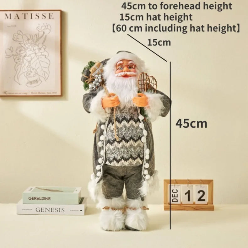 Santa Claus doll, amazing Christmas decoration and the perfect gift for 2024!