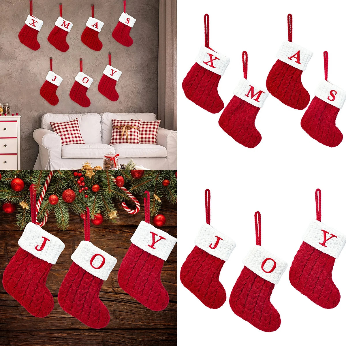 Christmas Stockings Christmas Decoration For Home 2025