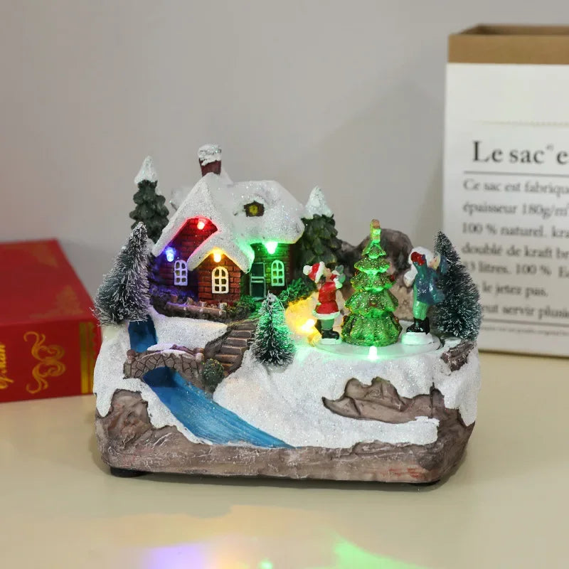 Christmas Decoration with LED and Music - Ideal Gift for Christmas