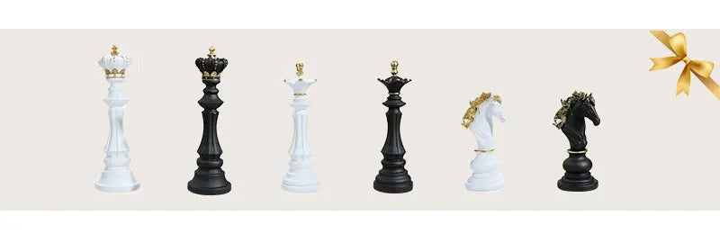 SAAKAR Chess Statues: Elegance and Power in Decoration