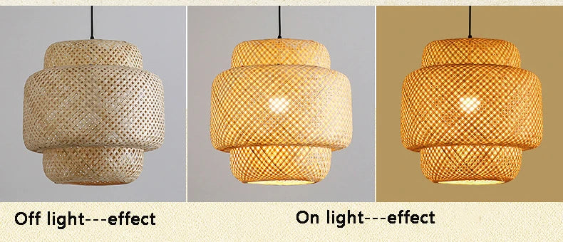 Handmade Bamboo Pendant Lamp