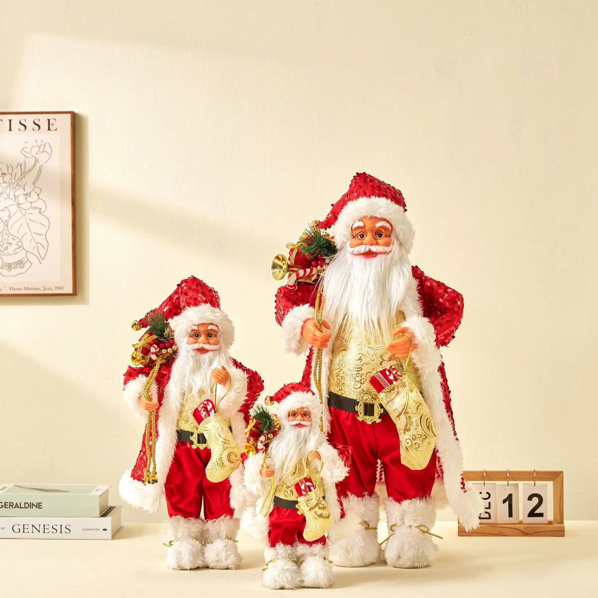 Santa Claus doll, amazing Christmas decoration and the perfect gift for 2024!