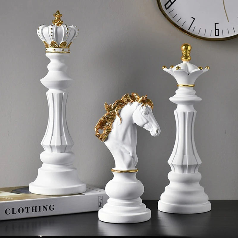 SAAKAR Chess Statues: Elegance and Power in Decoration