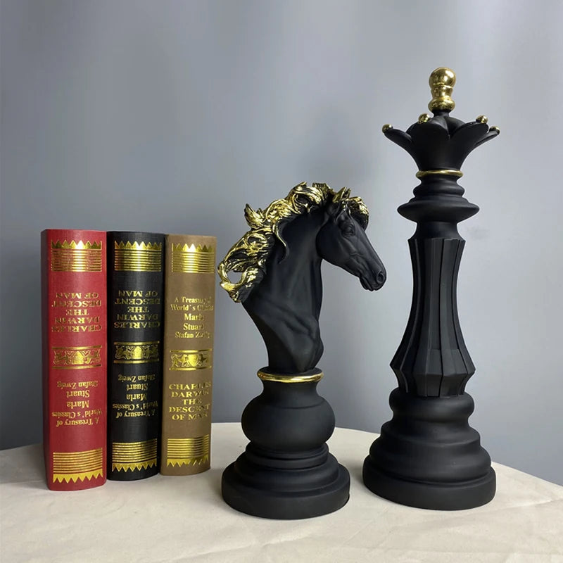 SAAKAR Chess Statues: Elegance and Power in Decoration