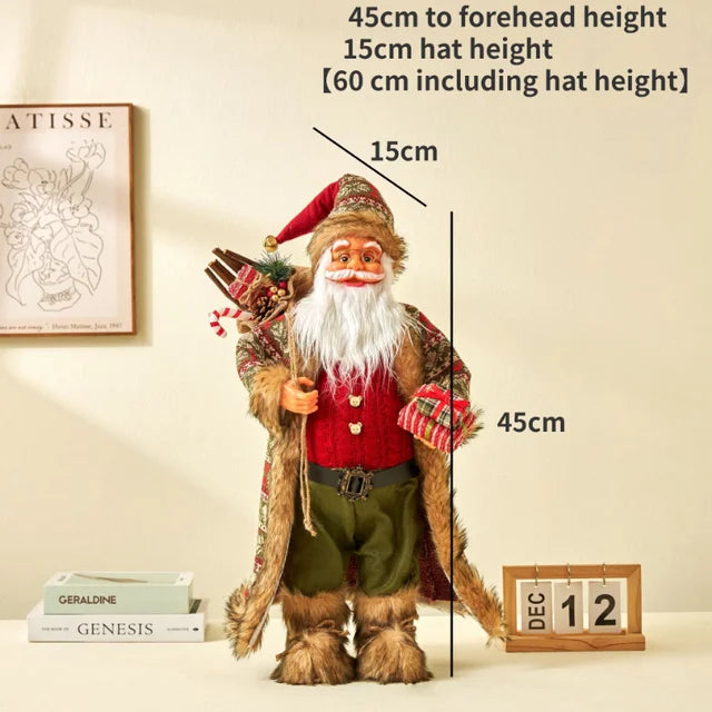 Santa Claus doll, amazing Christmas decoration and the perfect gift for 2024!