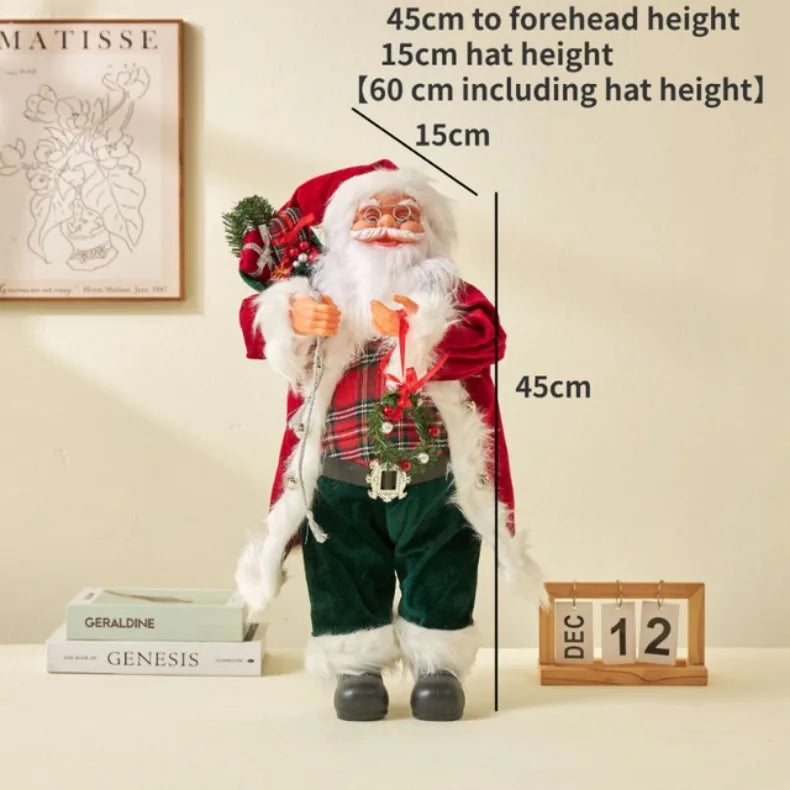 Santa Claus doll, amazing Christmas decoration and the perfect gift for 2024!